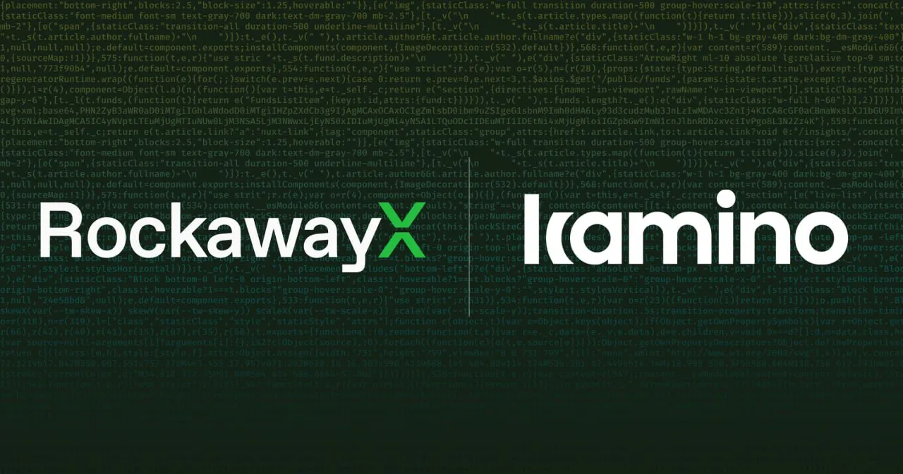 RockawayX Launches Diversified RWA Vault on Kamino